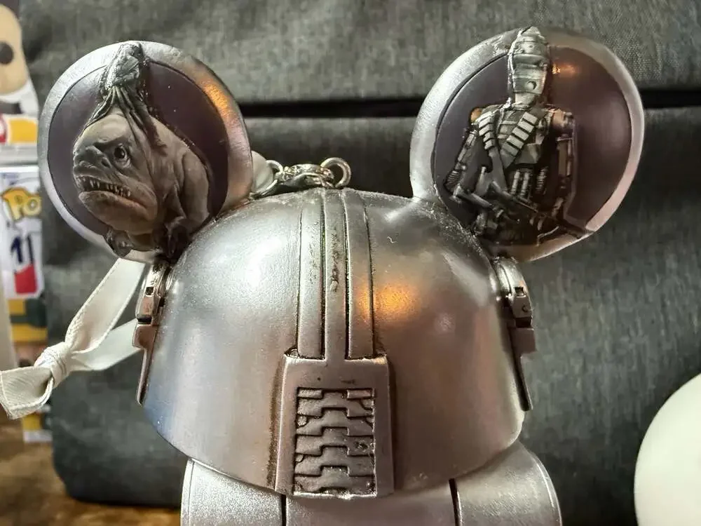 Disney Parks Star Wars The Mandalorian Ear Hat Ornament by Costa Alavezos